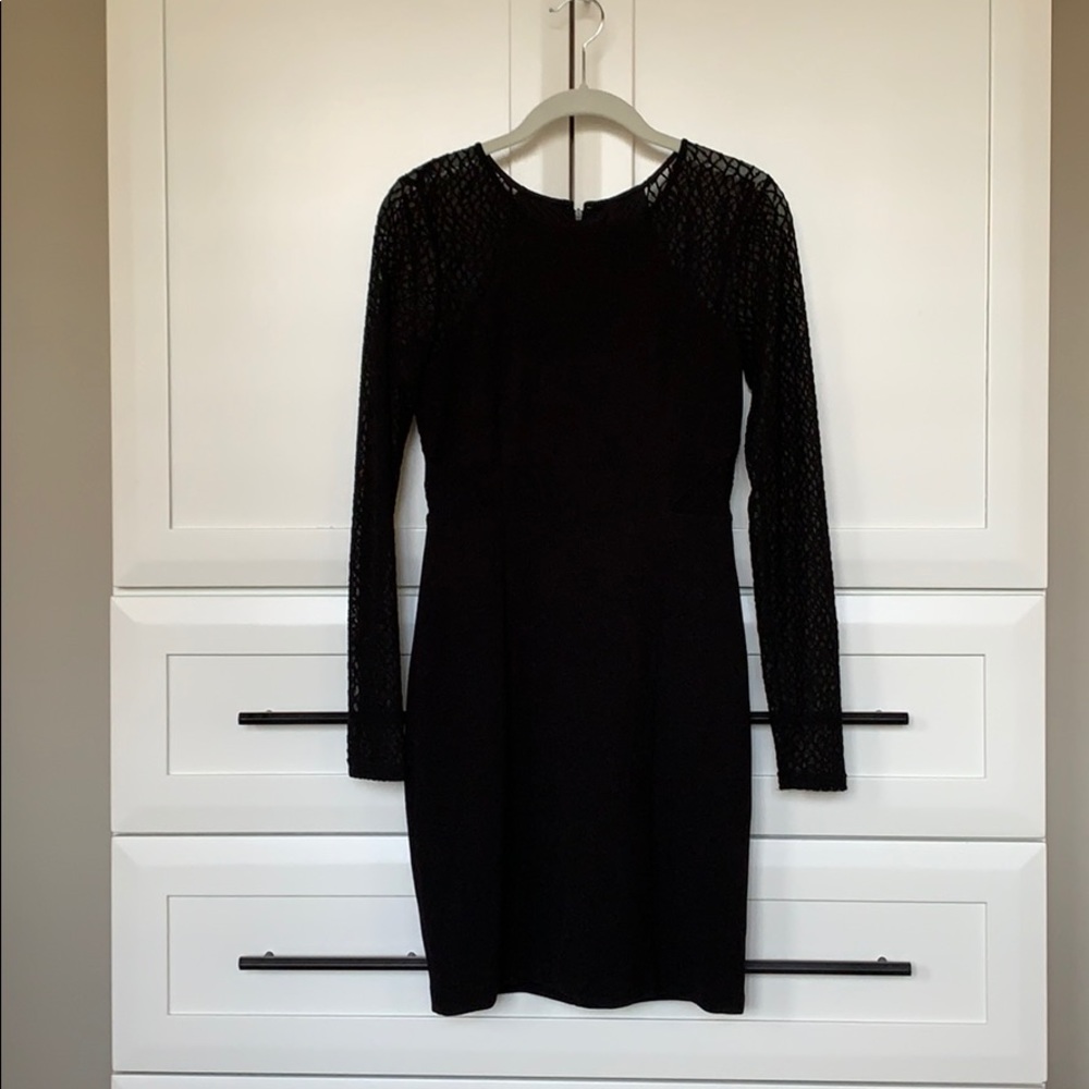 Guess Long Sleeve Mini Dress